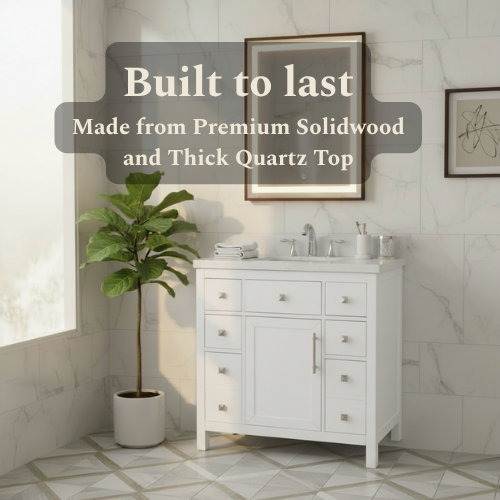 Lavanti Oakford - White 36"