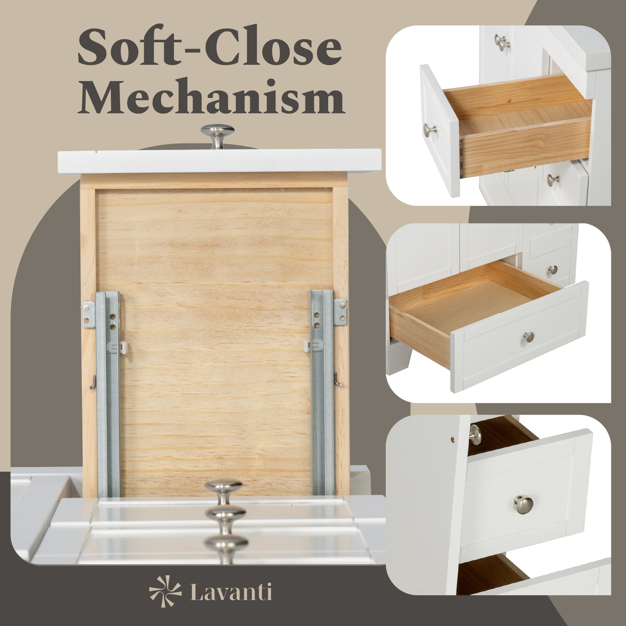 Lavanti Depos - White 30"