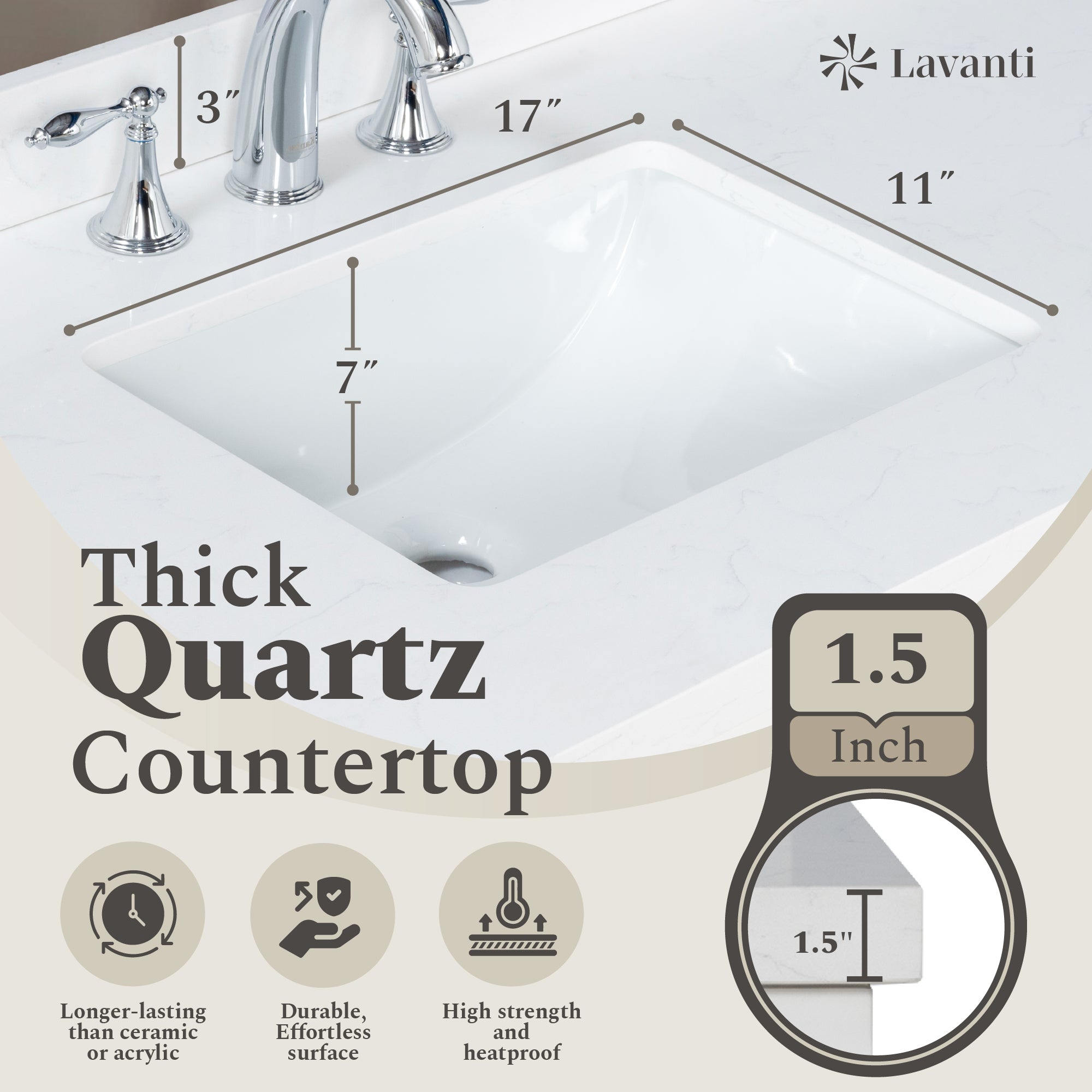 Lavanti Oakford - Gray 48"