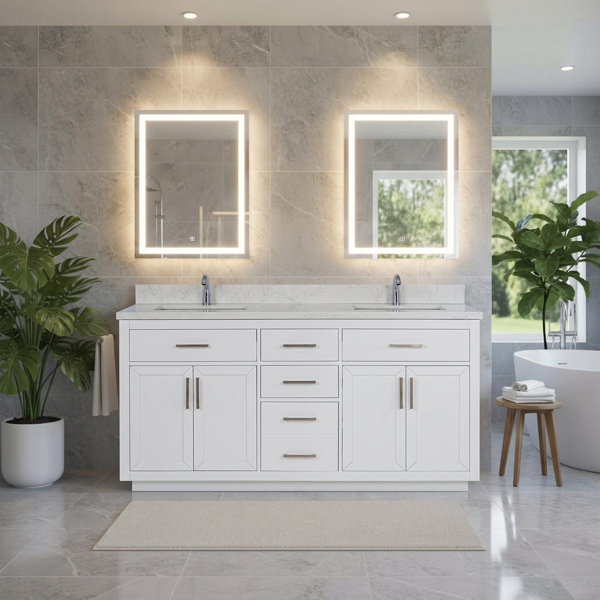 Lavanti Aberio - White 60"