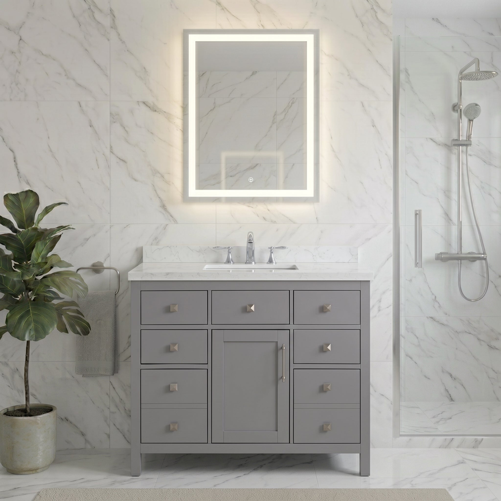 Lavanti Oakford - Gray 42"