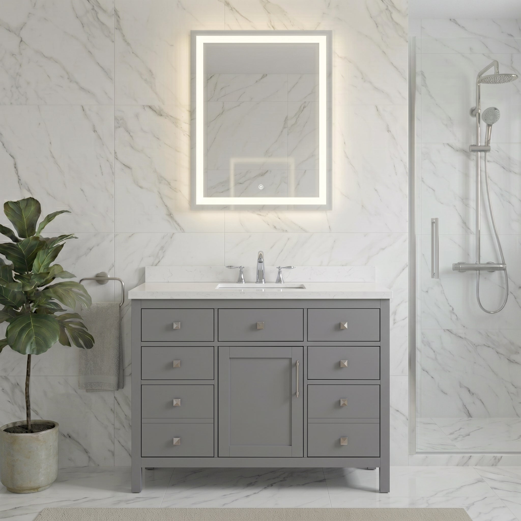 Lavanti Oakford - Gray 48"