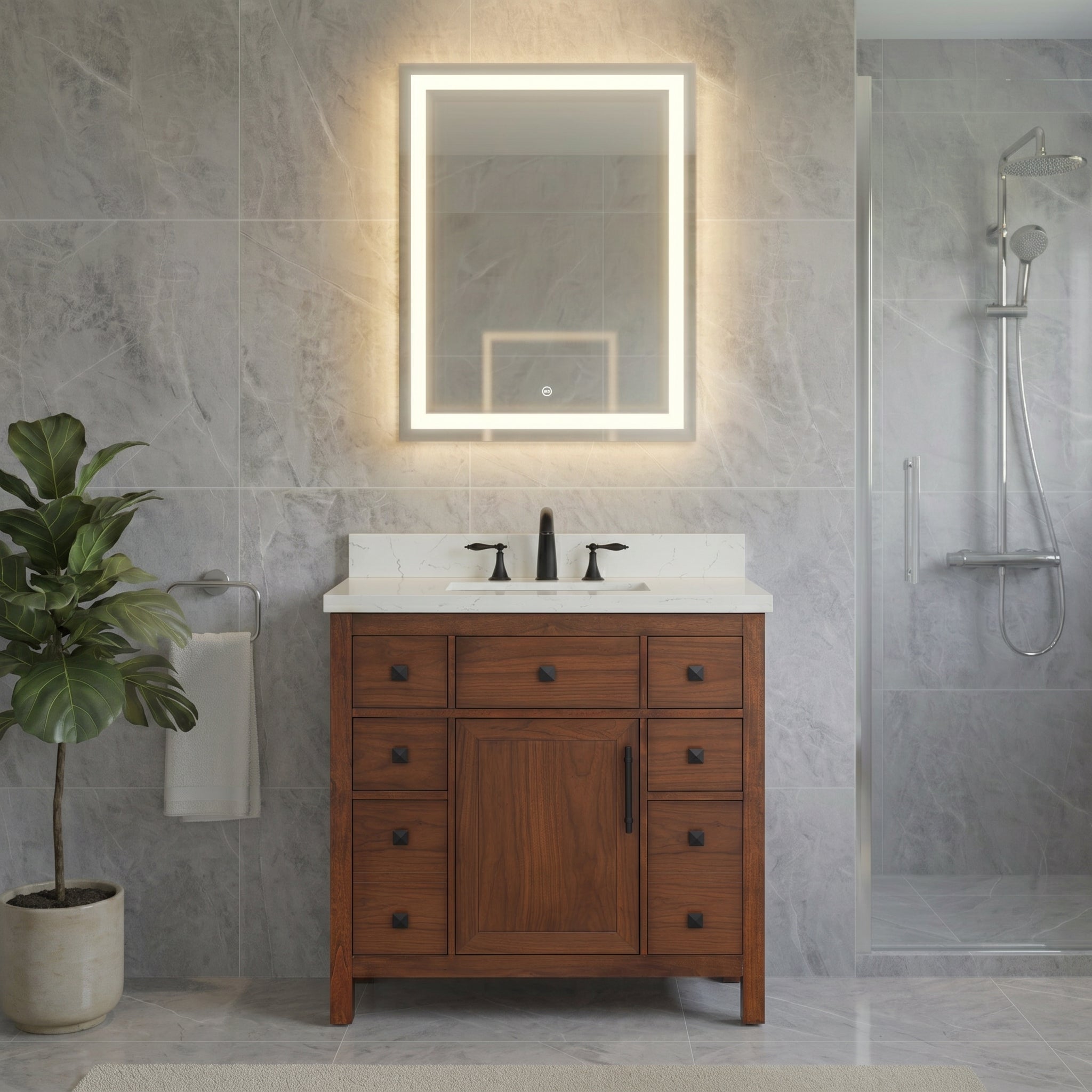 Lavanti Oakford - Walnut 36x18"