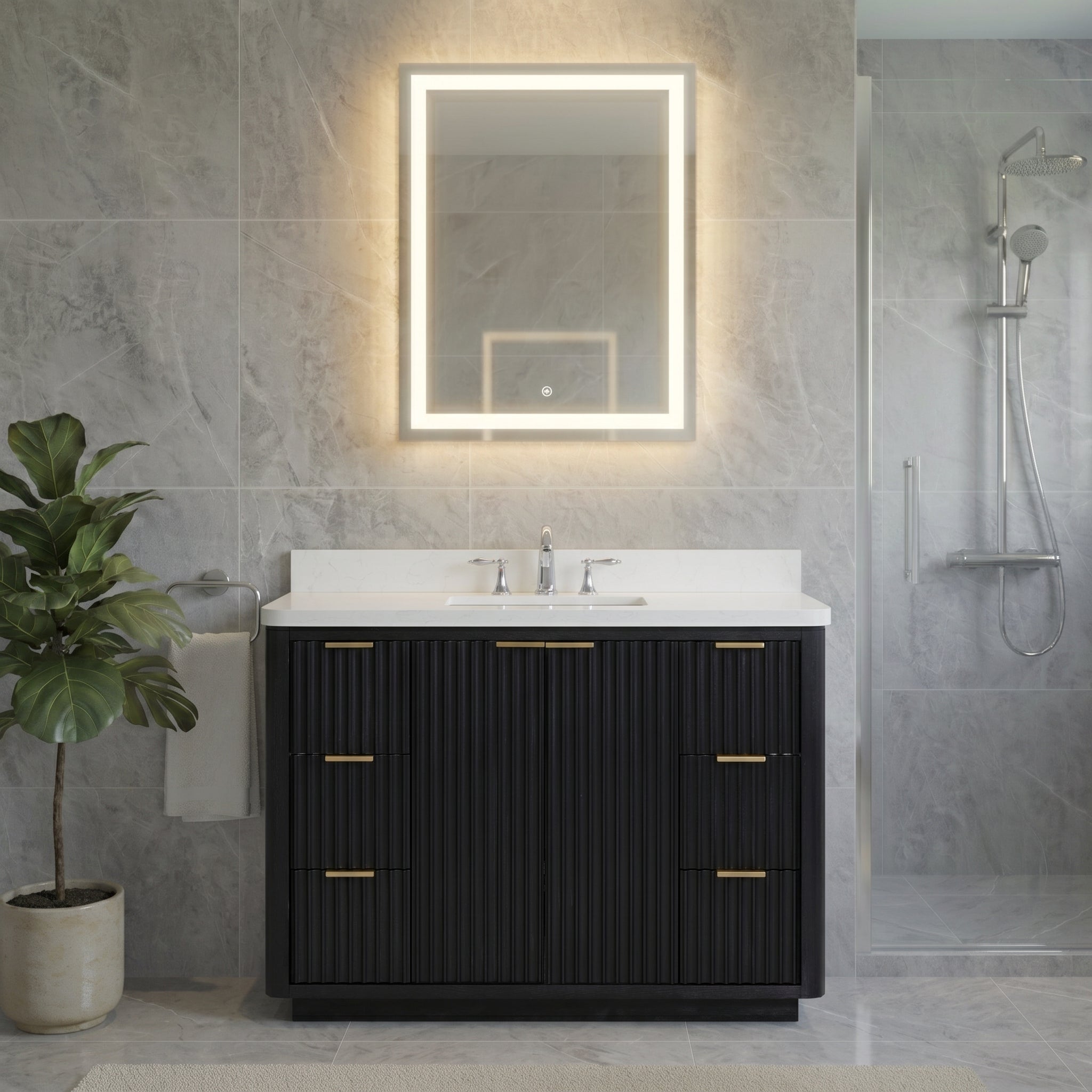 Lavanti Wooderna - Firwood Black 48"