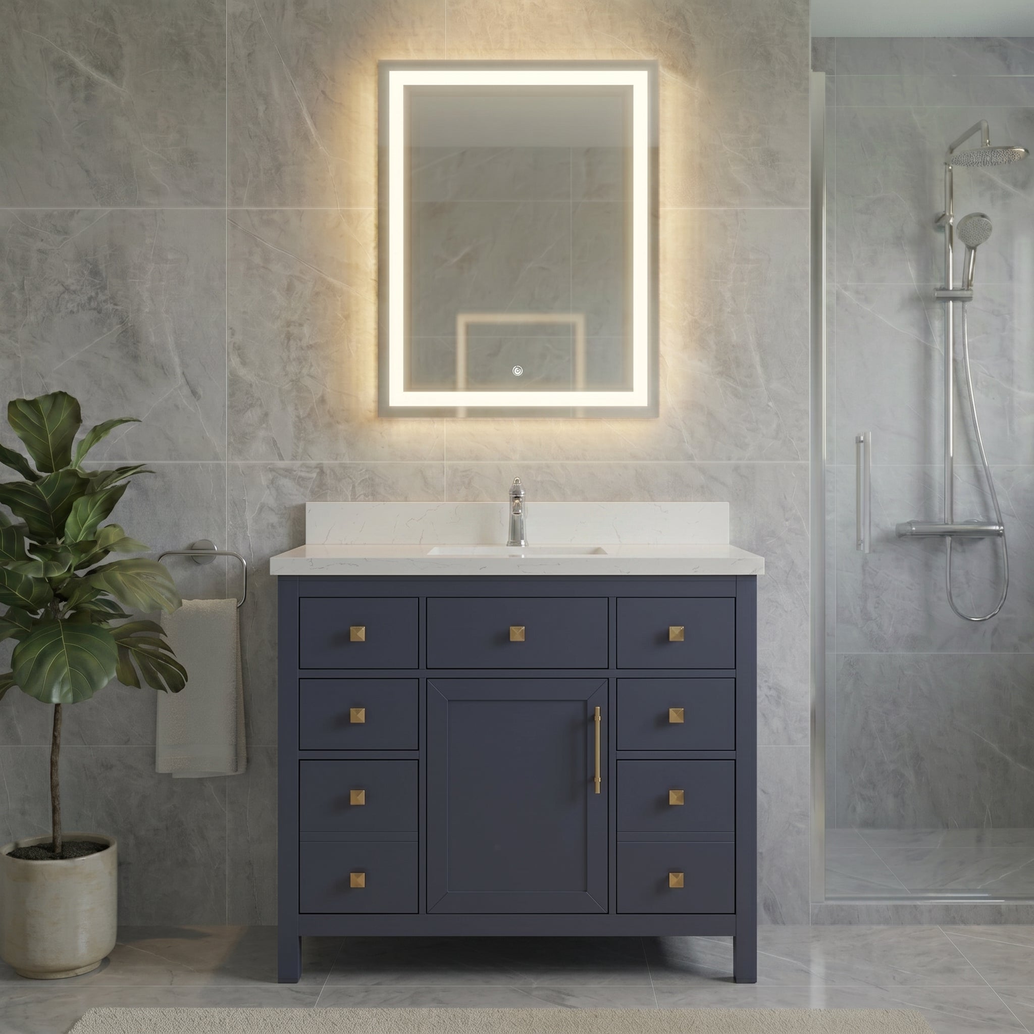 Lavanti Oakford - Navy Blue 42"