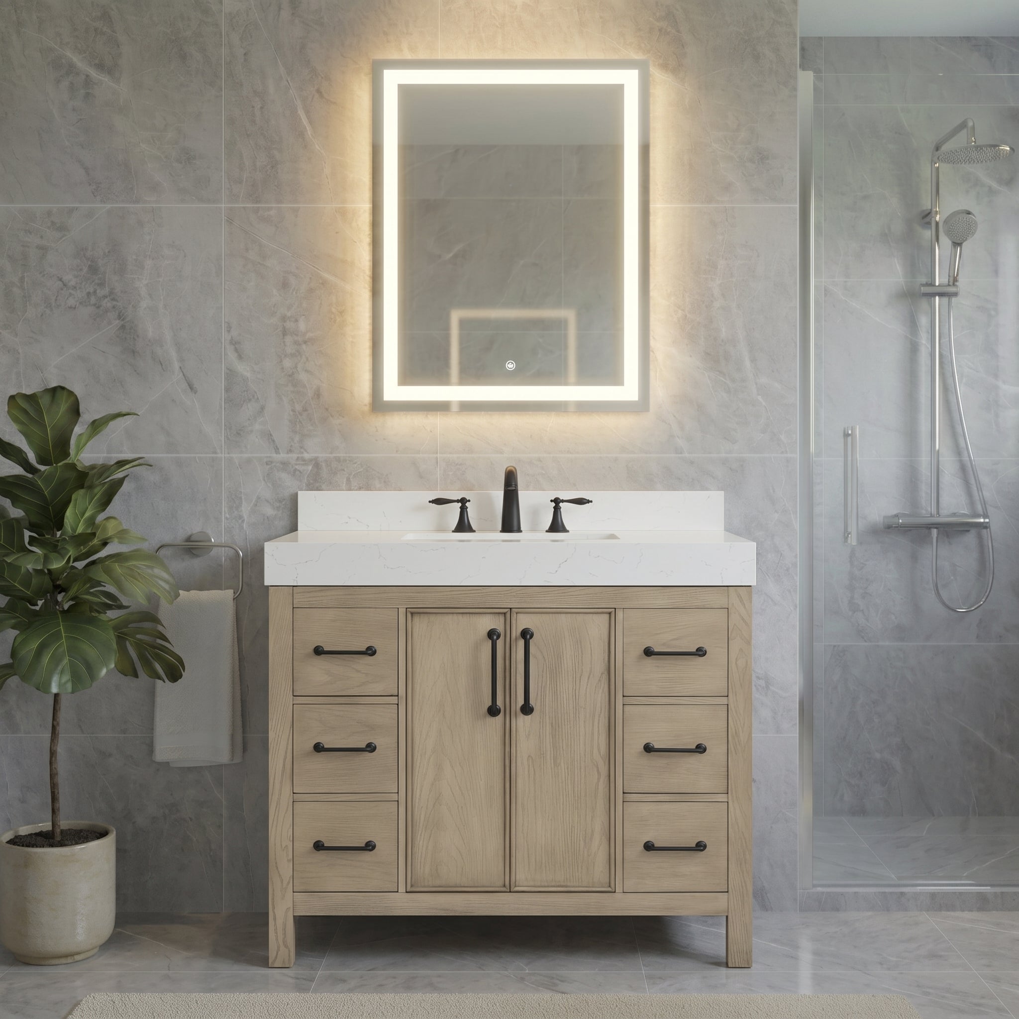 Lavanti Valvet - Firwood Gray 36"
