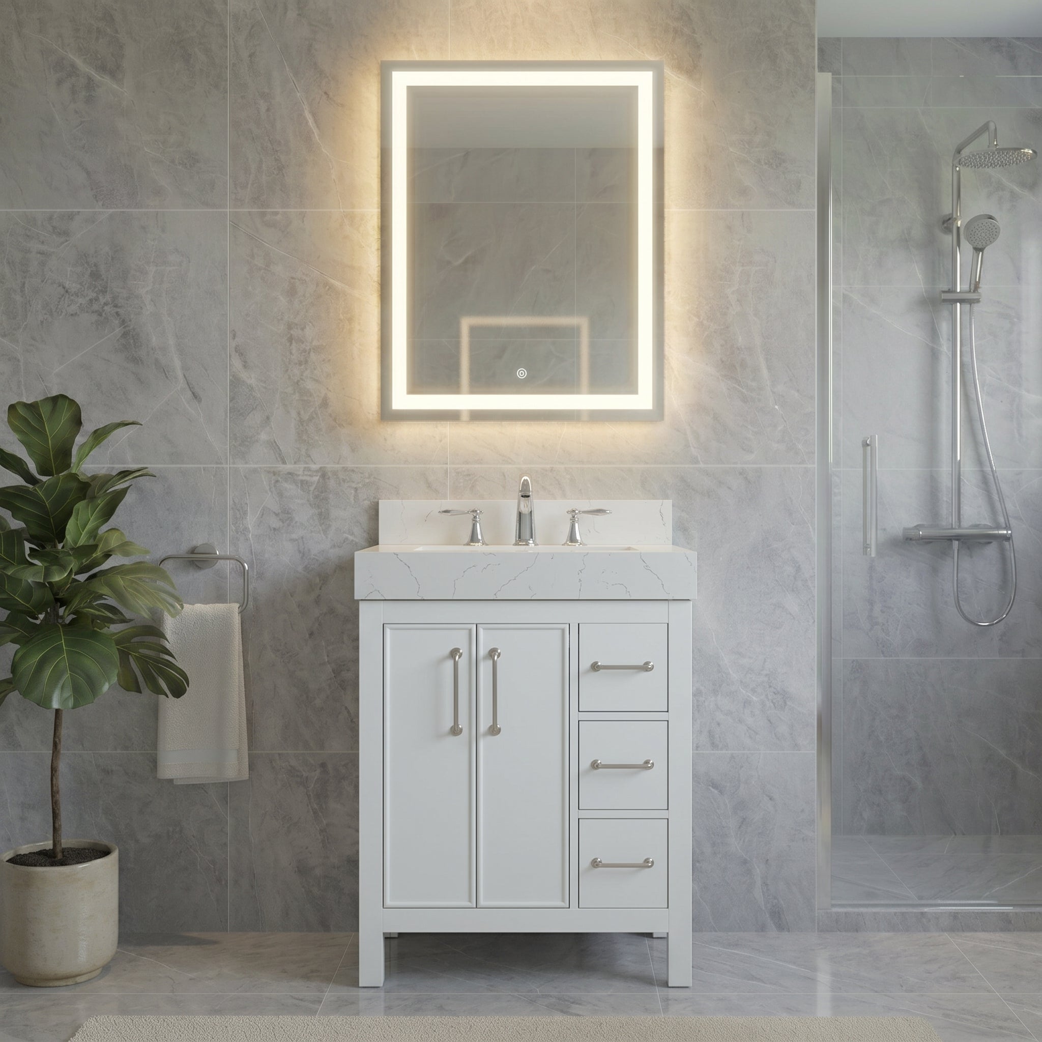 Lavanti Valvet - White 24"