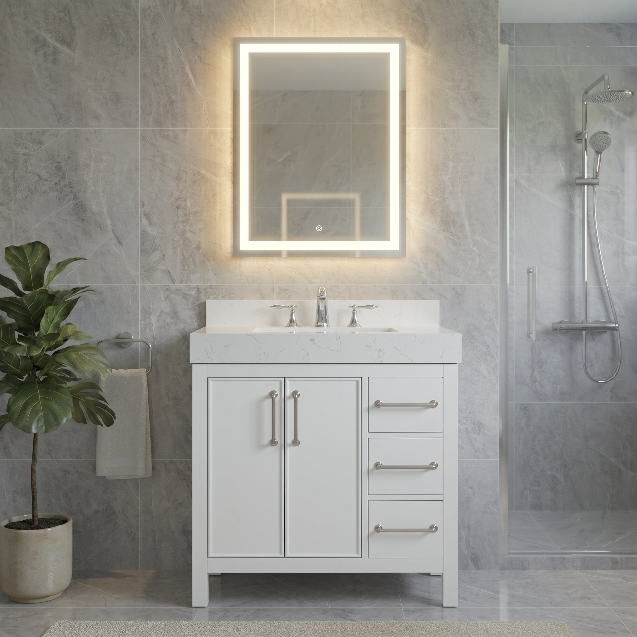 Lavanti Valvet - White 30"