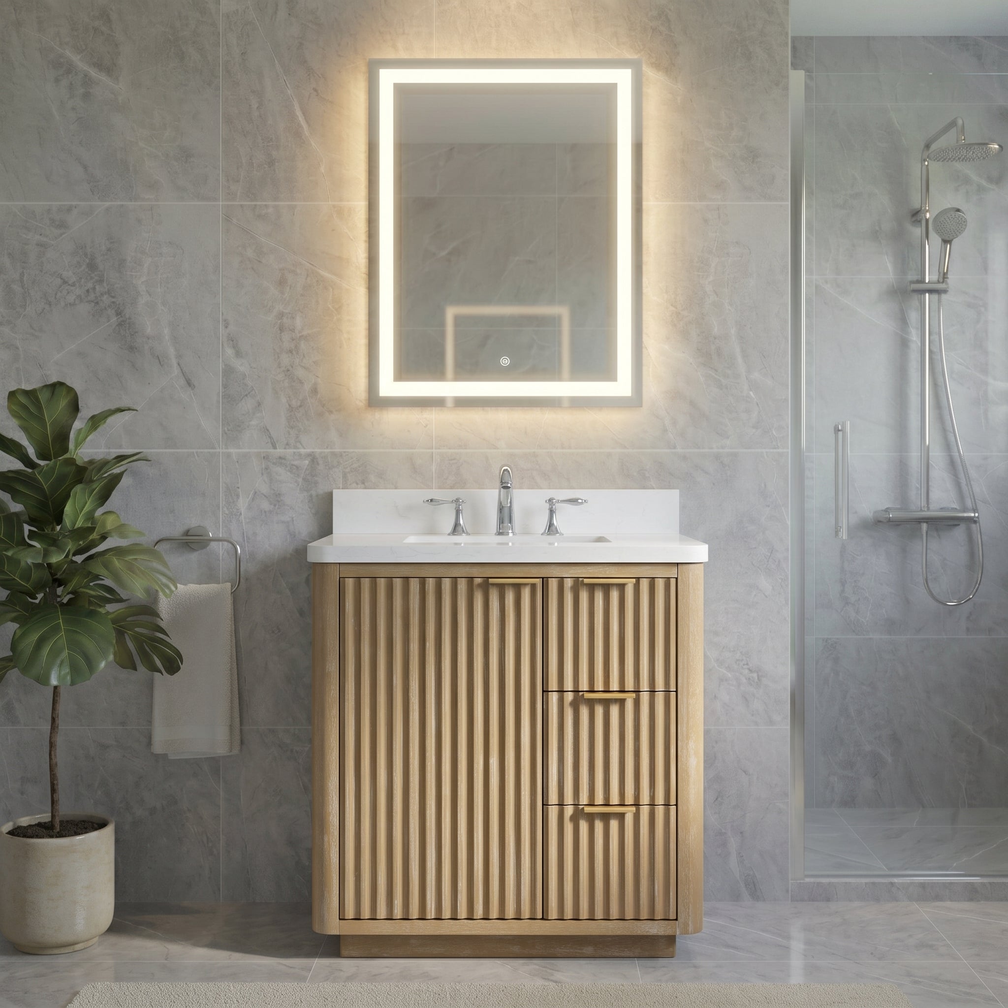 Lavanti Wooderna - Firwood Oak 30"