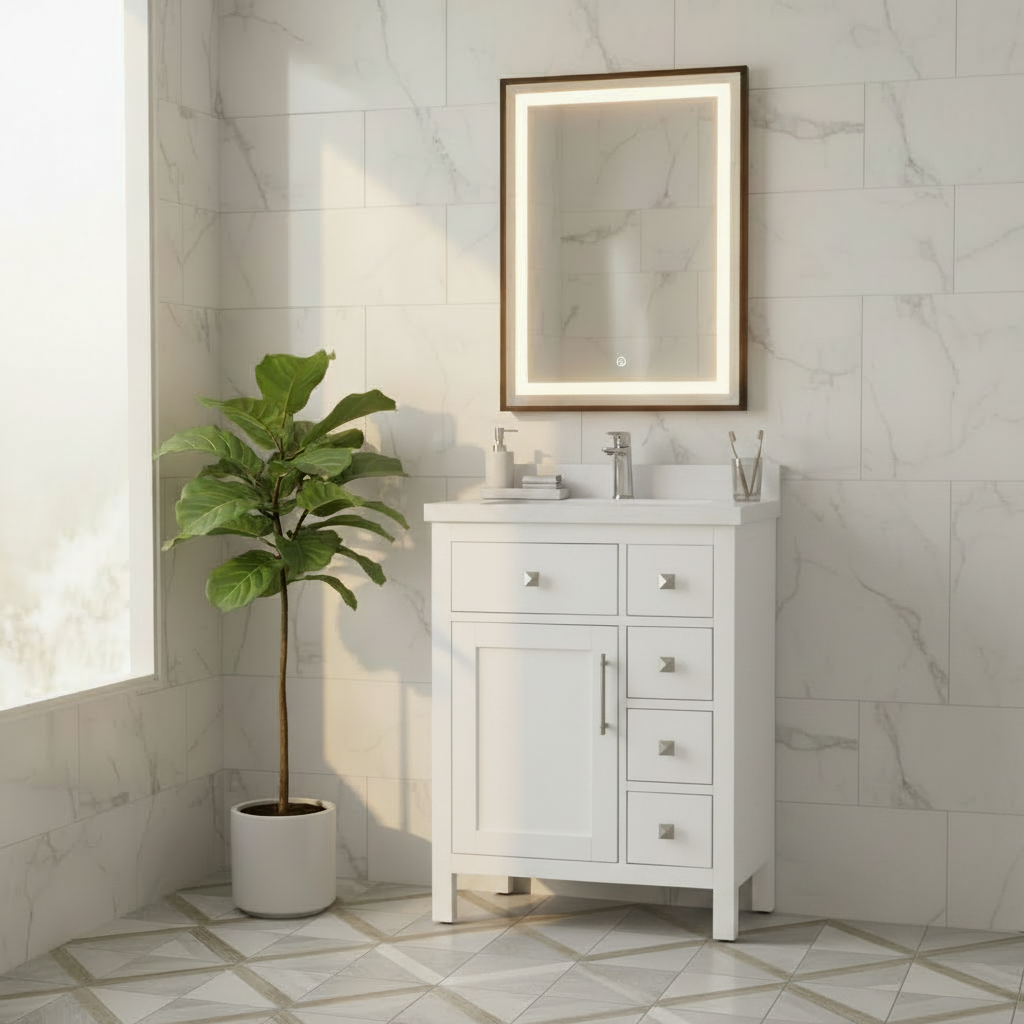 Lavanti Oakford - White 24*18"