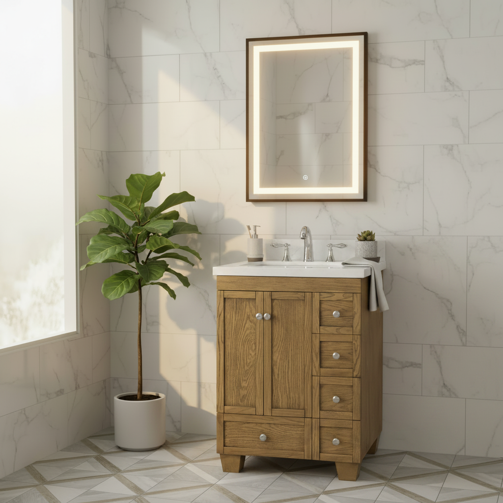 Lavanti Depos - Gray Oak 24*18"